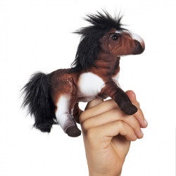 Mini cheval marionnette à doigts Folkmanis thème Cheval