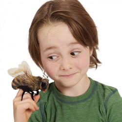 Animaux de la forêt Abeille marionnette à doigts 