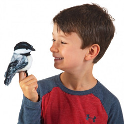 Décoration OiseauxOiseau Mini mésange marionnette à doigts  Folkmanis