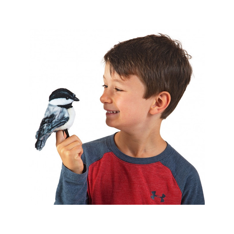 Marionnette à doigt oiseau Mini mésange folkmanis -2787