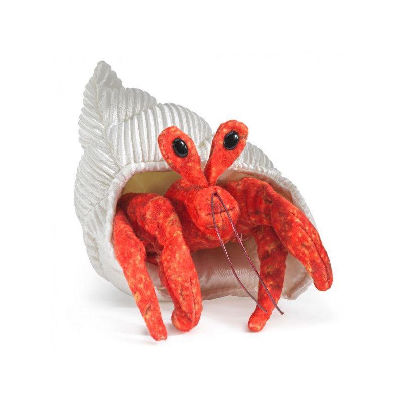Animaux marins Mini bernard-l'hermite marionnette à doigts 