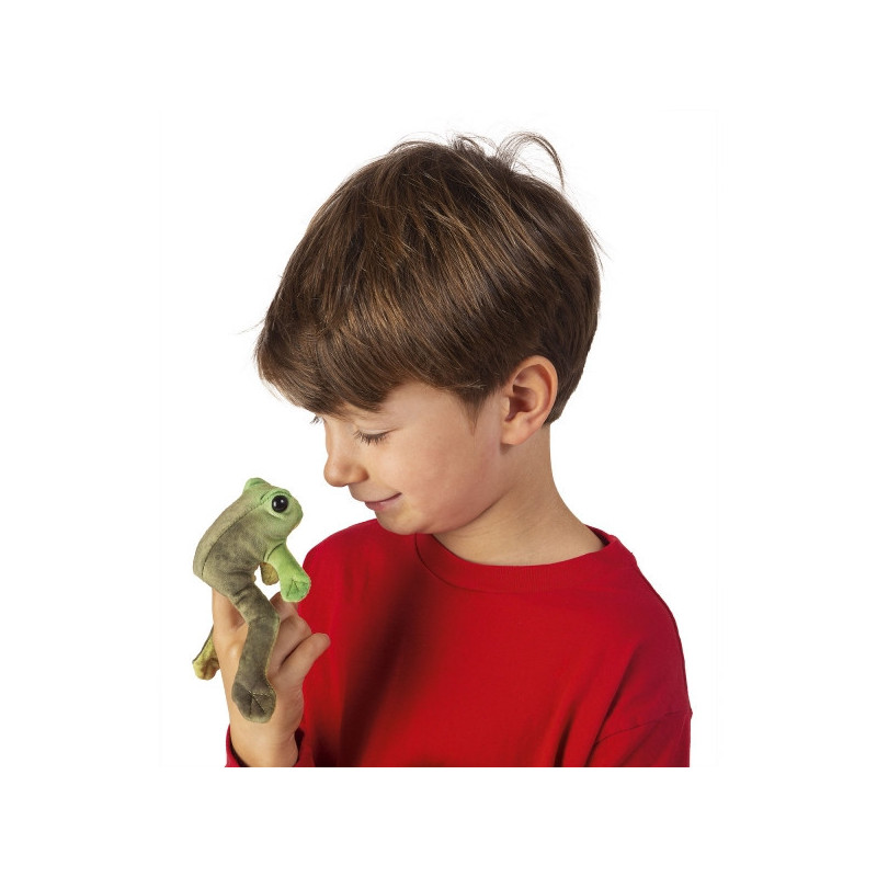 Animaux marins Mini grenouille assise marionnette à doigts 
