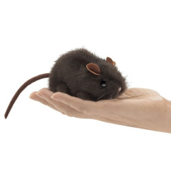 Animaux de la forêt Souris brune marionnette à doigts  (2)