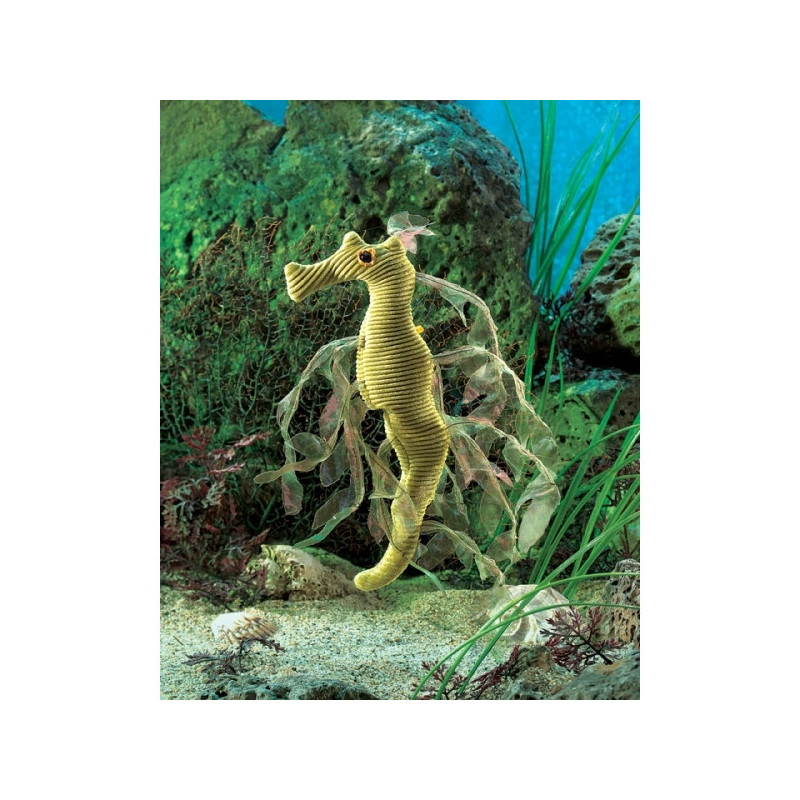 Animaux de la forêt Hypocampe dragon mer marionnette à doigts 