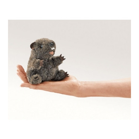 Animaux de la forêt Marmotte marionnette à doigts 