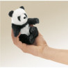 Animaux-Bois-Animaux-Bronzes propose Panda marionnette doigts 