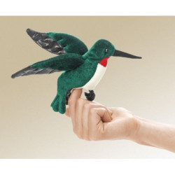 Décoration OiseauxColibri marionnette doigts  Folkmanis