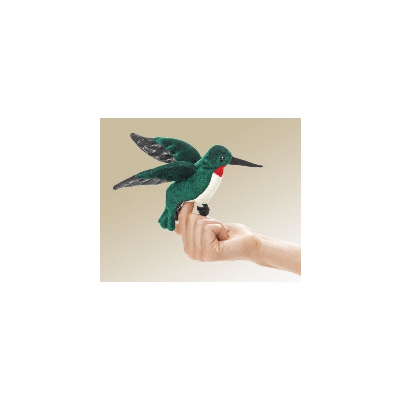 Décoration OiseauxColibri marionnette doigts  Folkmanis