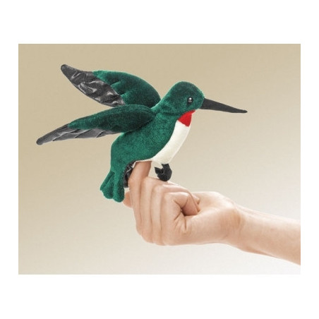 Décoration OiseauxColibri marionnette doigts  Folkmanis