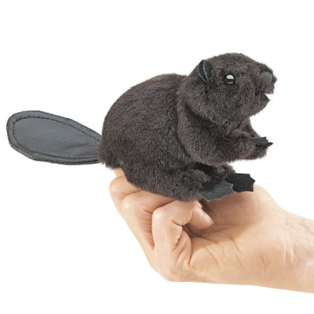 Animaux de la forêt Castor marionnette à doigts 