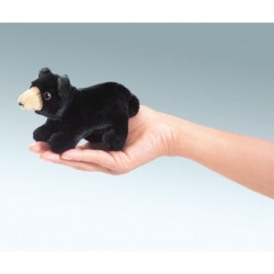 Animaux-Bois-Animaux-Bronzes propose Ours marionnette doigts 