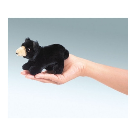 Animaux-Bois-Animaux-Bronzes propose Ours marionnette doigts 