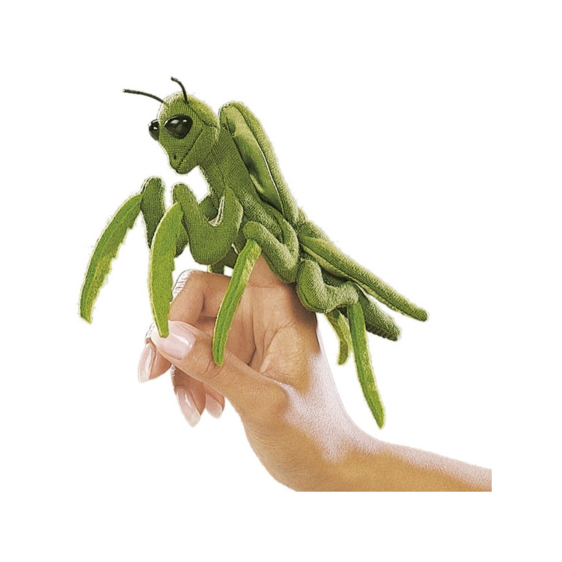 Animaux de la forêt Mante religieuse marionnette à doigts 