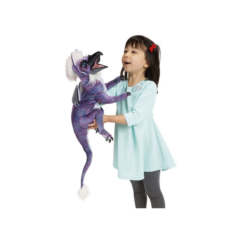 Animaux de la forêt Dragon à bec marionnette 