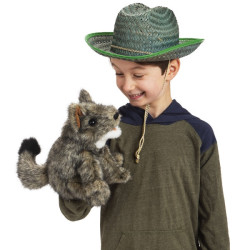 Animaux sauvage Petit coyote marionnette 