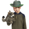 Animaux sauvage Petit coyote marionnette 