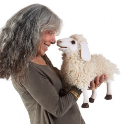 Animaux de la ferme Mouton laineux marionnette 