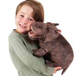 Animaux sauvage Bébé hippopotame marionnette 