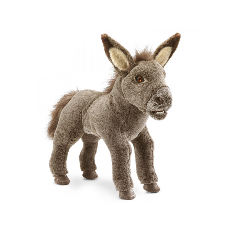 Bébé âne marionnette Folkmanis thème Cheval