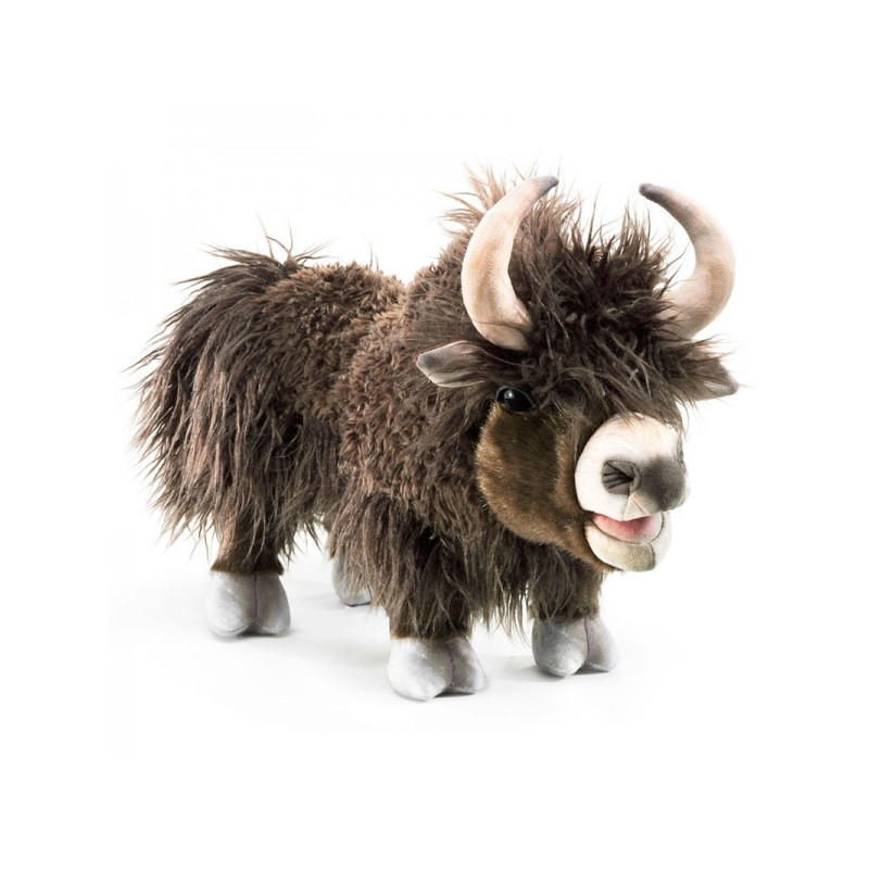 Animaux sauvage Yak marionnette ventriloque