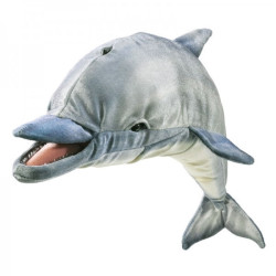 Marionnette peluche dauphin sonore ventriloque Folkmanis -3146 dans Marionnettes ventriloques