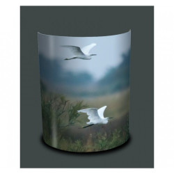Décoration Luminaire Animaux Applique murale oiseaux aigrettes -OI1304APP
