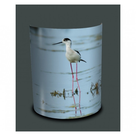 Décoration Luminaire Animaux Applique murale oiseaux chevalier gambette -OI1323APP