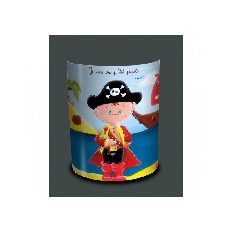 Décoration Luminaire Animaux Applique murale enfant petit pirate -EN1208APP