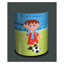 Décoration Luminaire Animaux Applique murale enfant joueur de foot -EN1203APP