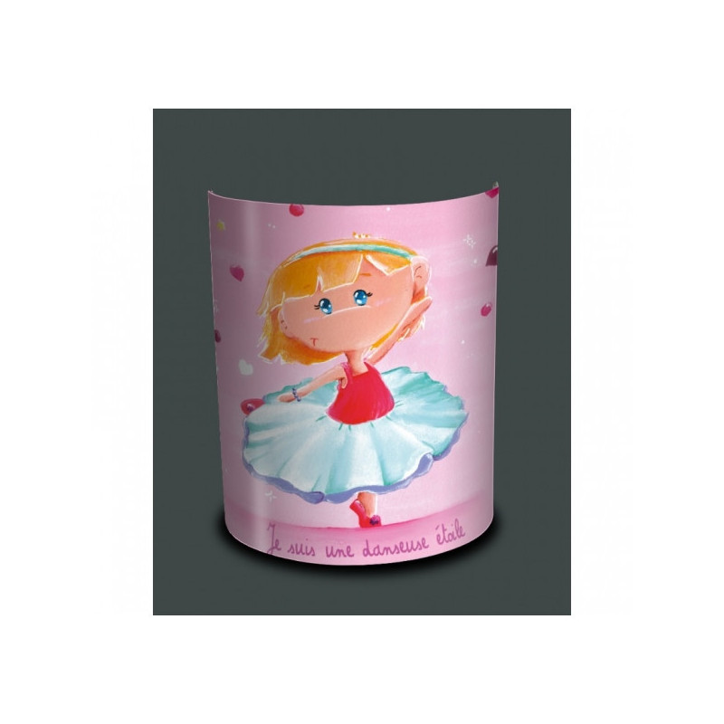 Décoration Luminaire Animaux Applique murale enfant danseuse étoile -EN1202APP