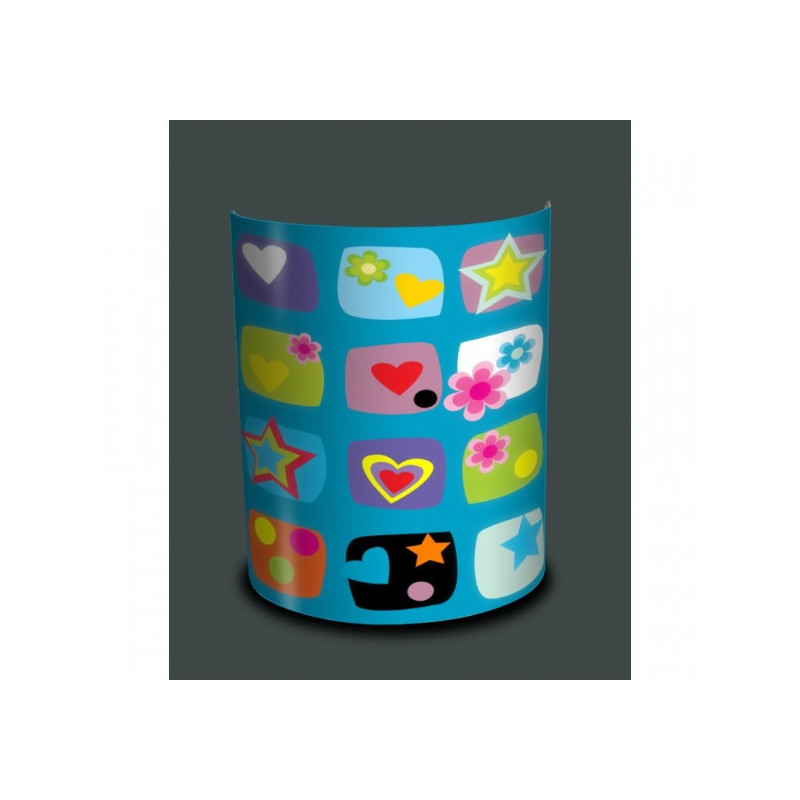 Décoration Luminaire Animaux Applique murale enfant motifs colorés -EN1421APP