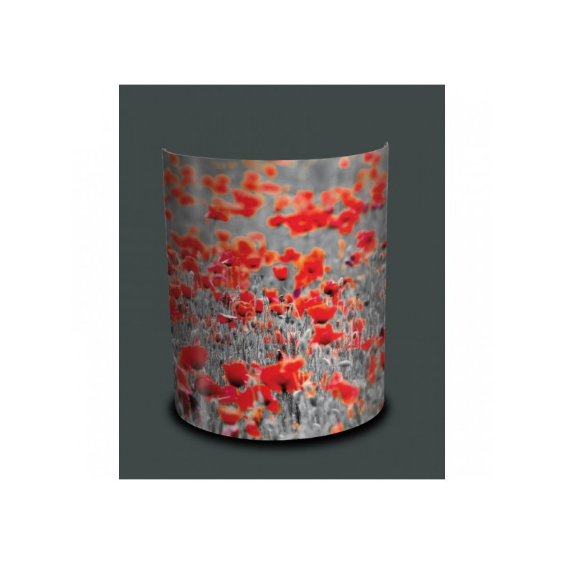 Décoration Luminaire Animaux Applique murale tendance champ de coquelicots -TE1323APP