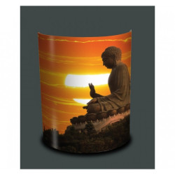 Décoration Luminaire Animaux Applique murale zen bouddha coucher de soleil -ZE1319APP