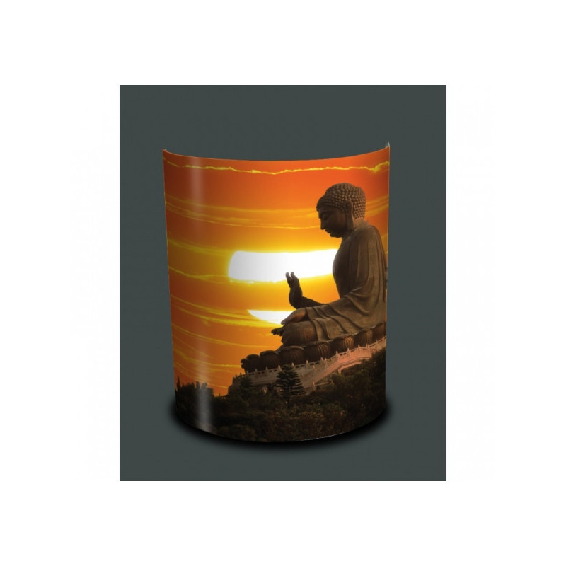 Décoration Luminaire Animaux Applique murale zen bouddha coucher de soleil -ZE1319APP