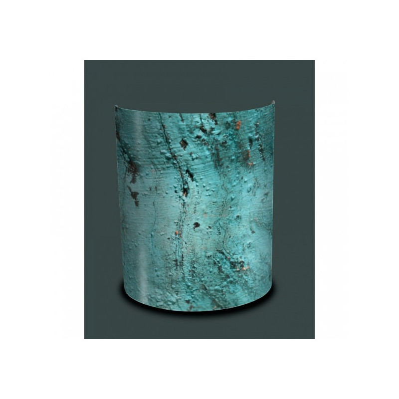 Décoration Luminaire Animaux Applique murale matière bois bleu -MAT1442APP