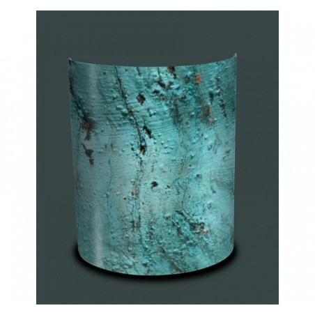 Décoration Luminaire Animaux Applique murale matière bois bleu -MAT1442APP