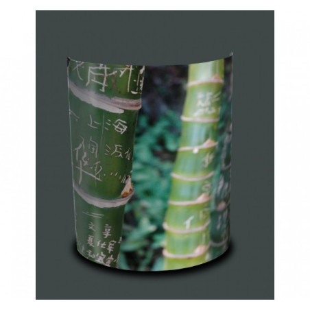 Décoration Luminaire Animaux Applique murale zen bambous gravés -ZE1310APP