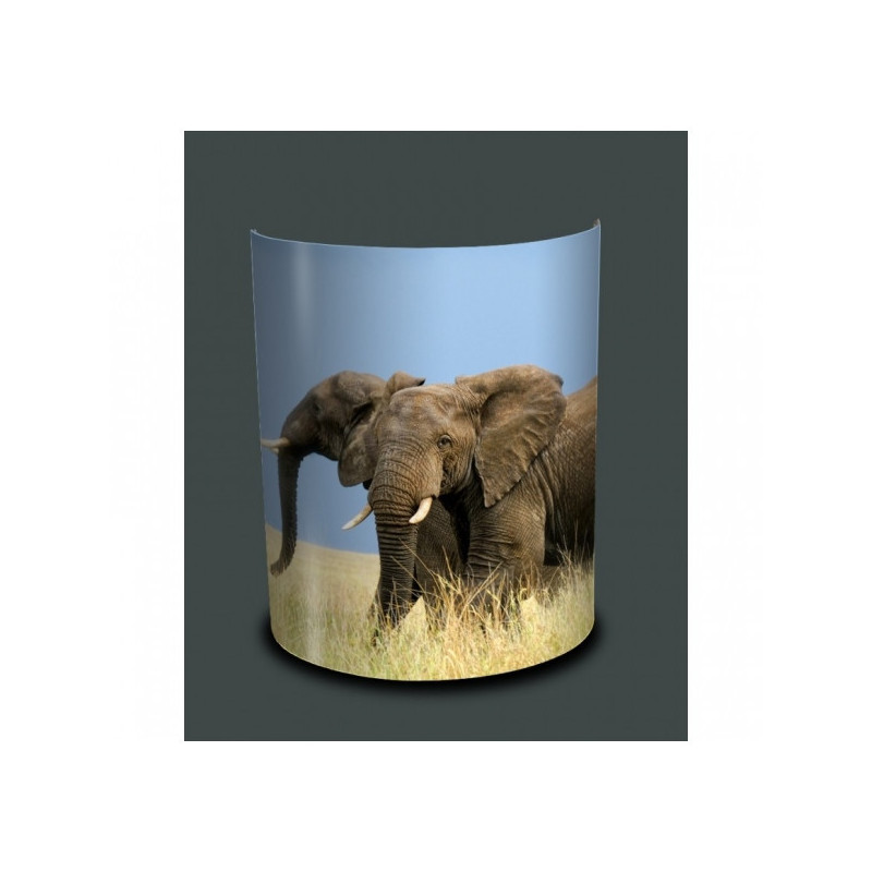 Décoration Luminaire Animaux Applique murale animaux sauvages éléphants -AS1212APP
