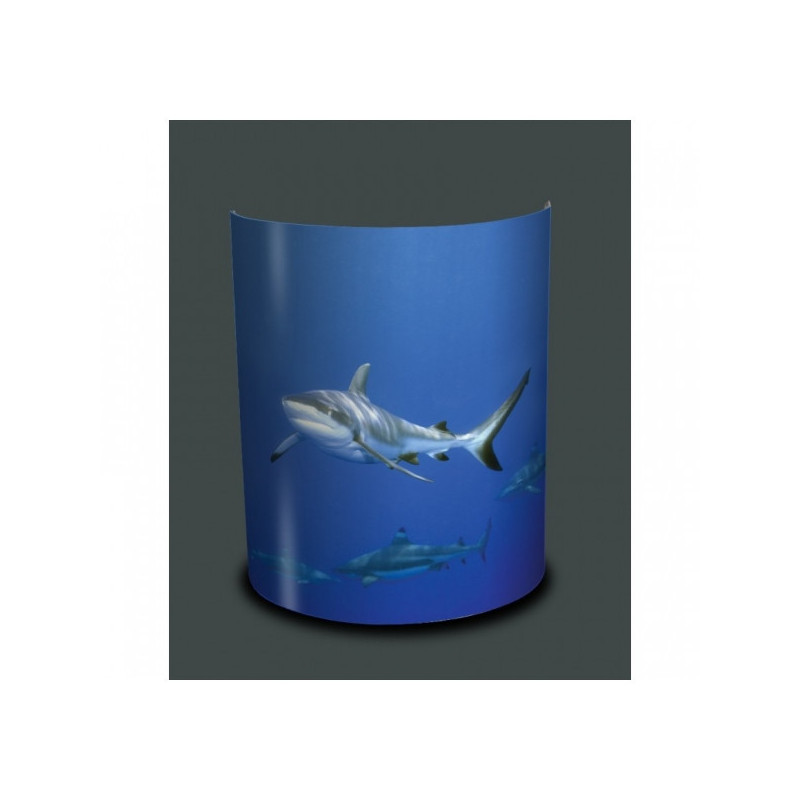 Applique murale faune marine requin -FM1216APP