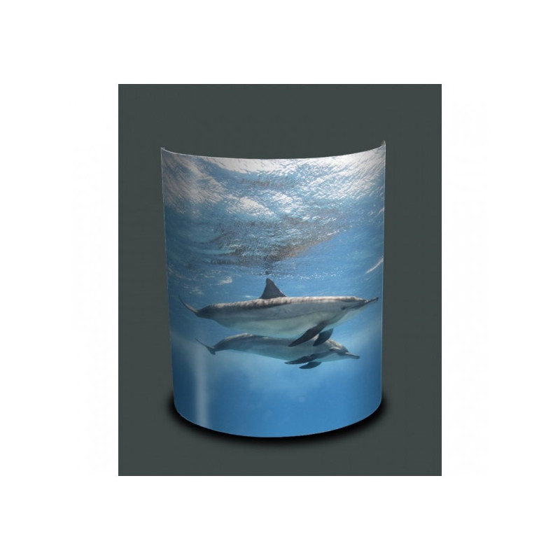 Décoration Luminaire Animaux Applique murale faune marine dauphins -FM1425APP