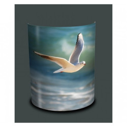 Décoration Luminaire Animaux Oiseau Applique murale mouette en vol -MA1212APP