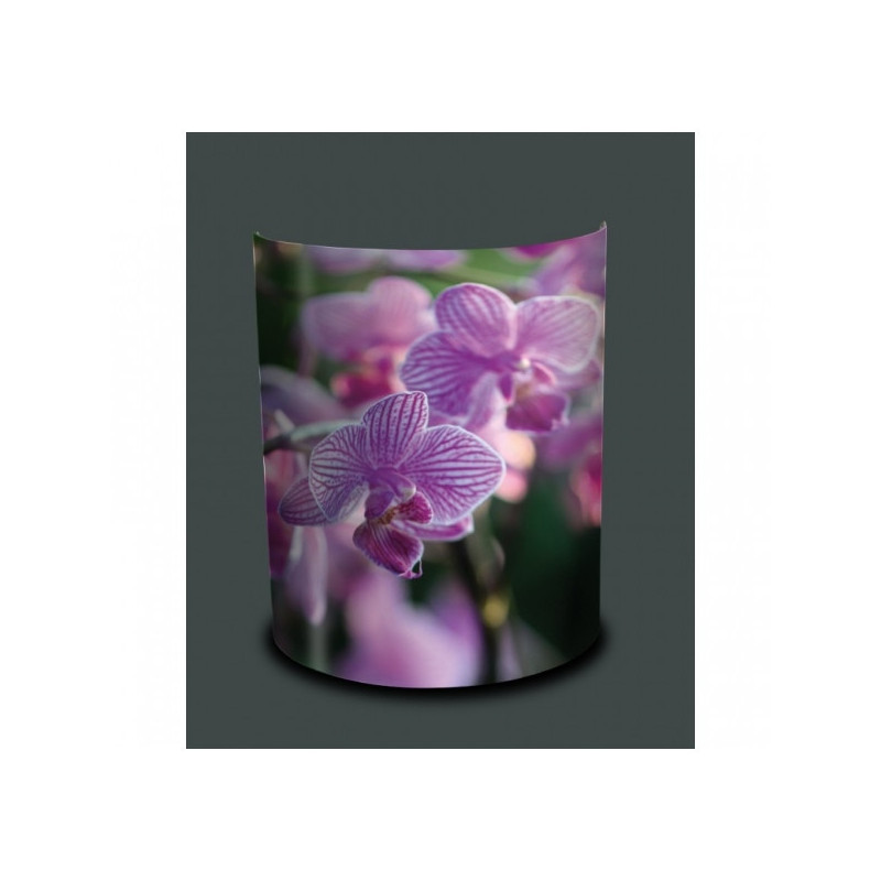 Décoration Luminaire Animaux Applique murale nature orchidée violette -NA1338APP
