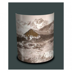 Décoration Luminaire Animaux Applique murale montagne chalet -MO1631APP