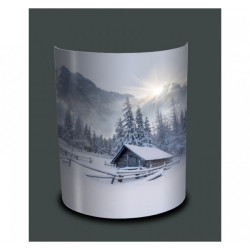 Décoration Luminaire Animaux Applique murale montagne chalet neige et soleil -MO1423APP