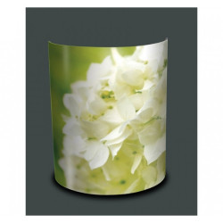 Décoration Luminaire Animaux Applique murale nature hortensias blancs -NA1217APP