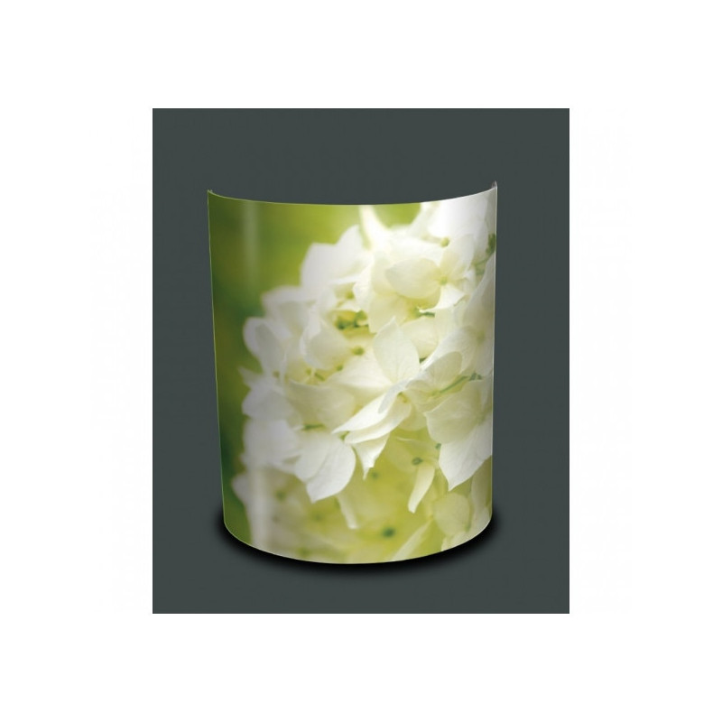 Décoration Luminaire Animaux Applique murale nature hortensias blancs -NA1217APP