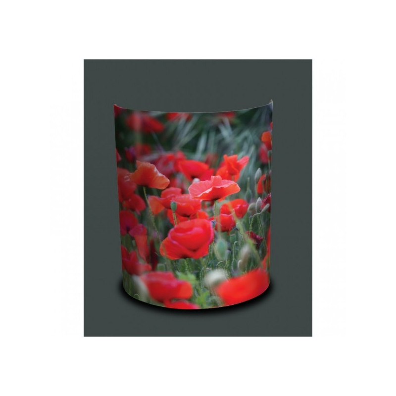 Décoration Luminaire Animaux Applique murale nature champ de coquelicots -NA1232APP