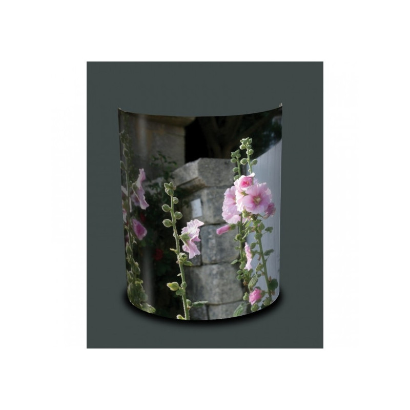 Décoration Luminaire Animaux Applique murale nature roses trémières -NA1336APP