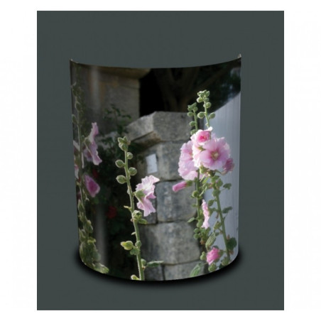 Décoration Luminaire Animaux Applique murale nature roses trémières -NA1336APP