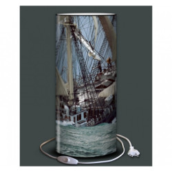 Décoration Luminaire Animaux Lampe demoiselle plisson navire belem -PL1603